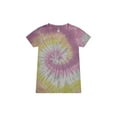thumbnail image 1 of Colortone, Tie-Dye V-Neck T-Shirts, Multiple Colors, Cotton 60%, Poly 40%, Men, Women, Adult Regular Sizes XS to 3XL, 1 of 4