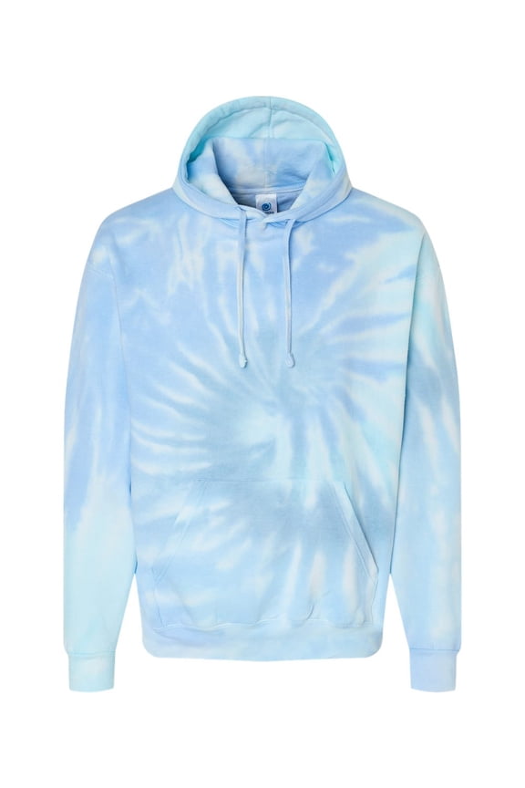 Tie-Dyed Hooded Sweatshirt