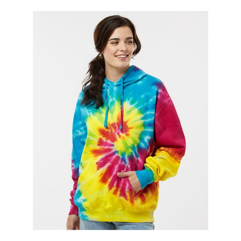 Colortone Tie Dyed Hooded Sweatshirt