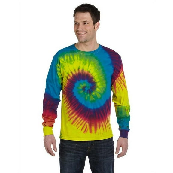 Colortone Tie-Dyed Long Sleeve T-Shirt