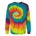 thumbnail image 1 of Colortone Tie-Dyed Long Sleeve T-Shirt Size up to 3XL, 1 of 3
