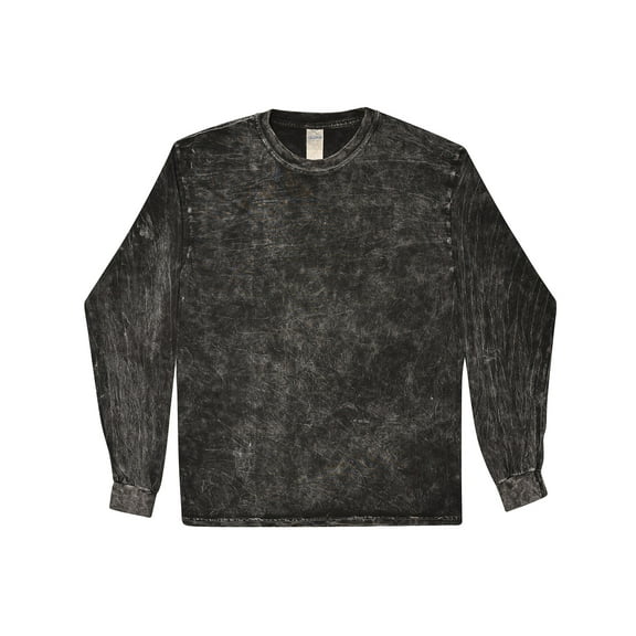 Colortone Vintage Mineral Wash Men Long Sleeve T-Shirts