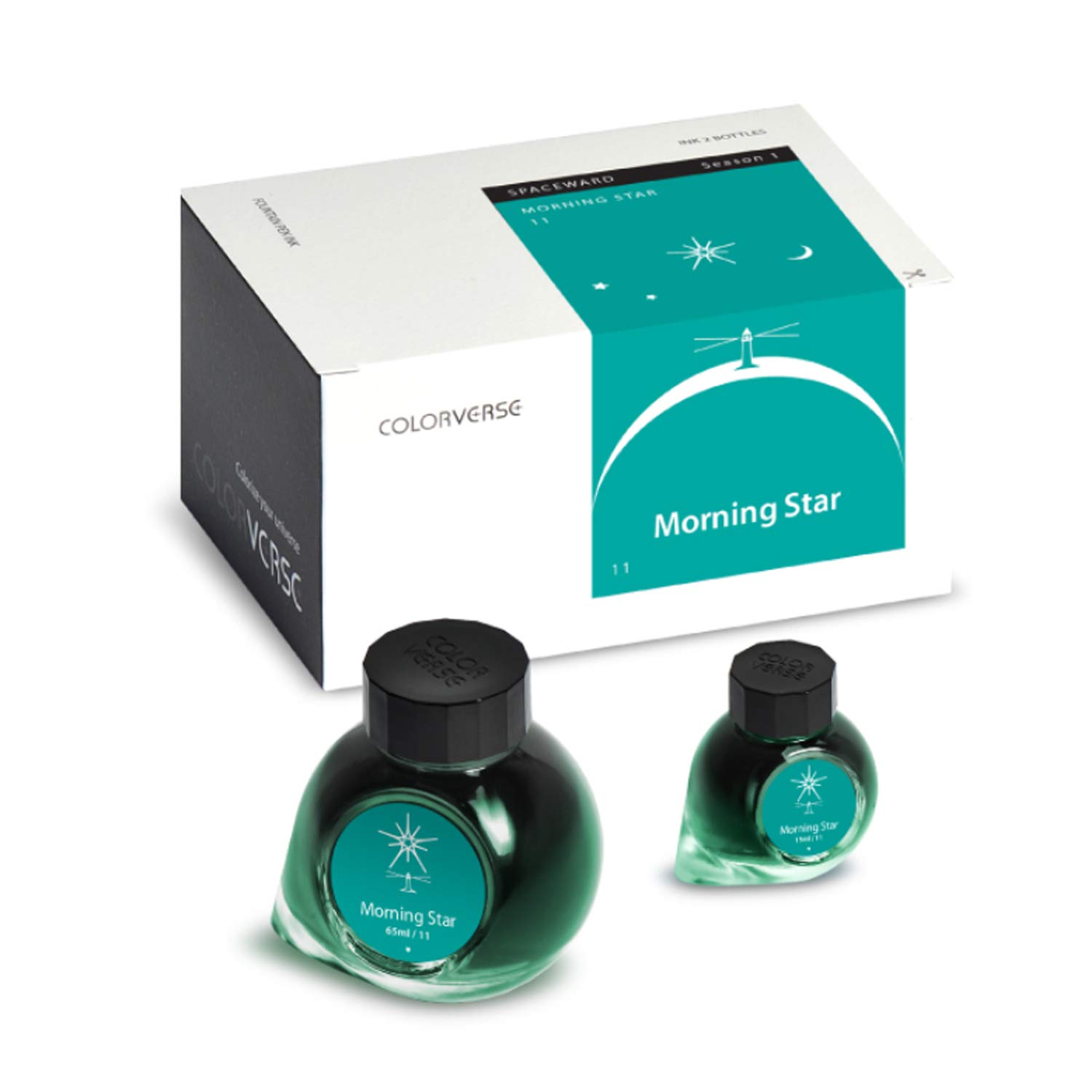 Colorverse Ink - Spaceward -No. 11, Morning Star (65ml & 15ml) Fountain Pen Ink