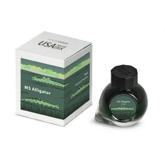 Colorverse Ink - USA Special Series - Mississippi - MS Alligator (15ml) Fountain Pen Ink