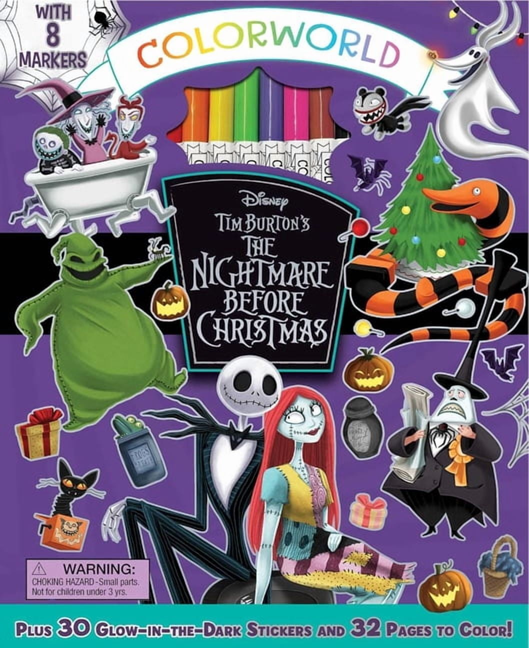 Colorworld Colorworld: Disney Tim Burton's Nightmare Before Christmas (Paperback)