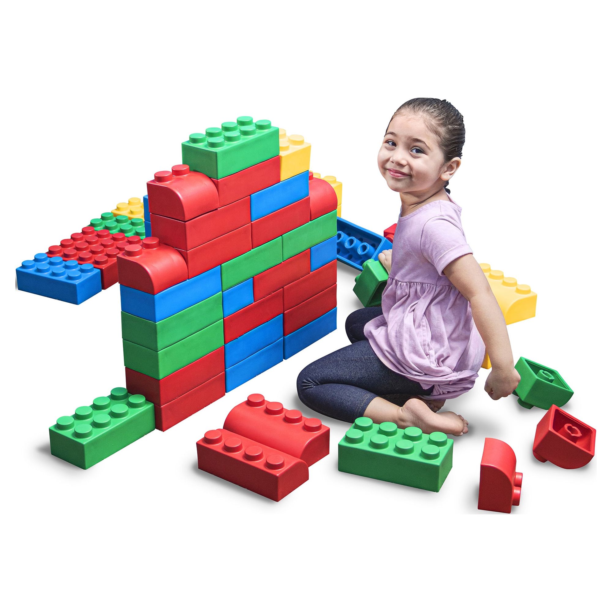 Colossal Blocks Jumbo Soft Building Blocks (12 pieces) - image 1 of 11