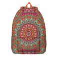 thumbnail image 1 of Colossal Capacity Boho Mandala Print Backpack for College Bound, Generous Laptop Space Bookbag, Durable School Essential for Work Commute, Perfect Gift, 1 of 5