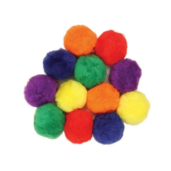 Colossal Fluff Balls, 70mm, 12 Per Pack, 12 Packs