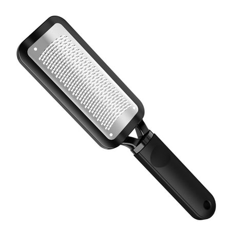 Foot rasp Foot File and Callus Remover,Best Foot Care Pedicure Stainless Steel Tool to Remove Hard Skin,Can be Used on Both Wet and Dry feet-Matte Silver