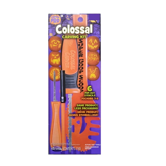 Colossal Halloween Pumpkin Carving Kit