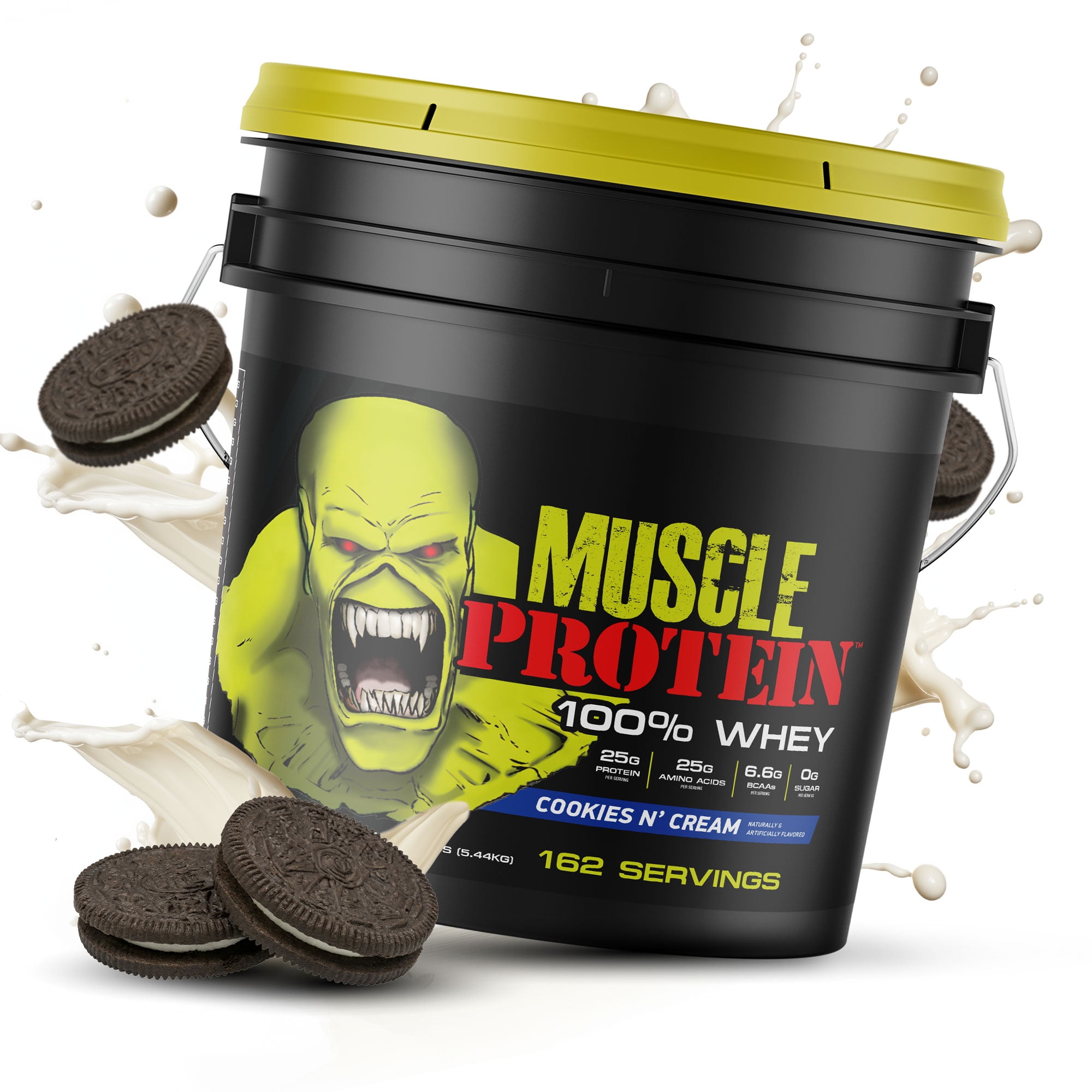 Colossal Labs Monster Muscle Protein Cookies and Cream 12 Pounds 162