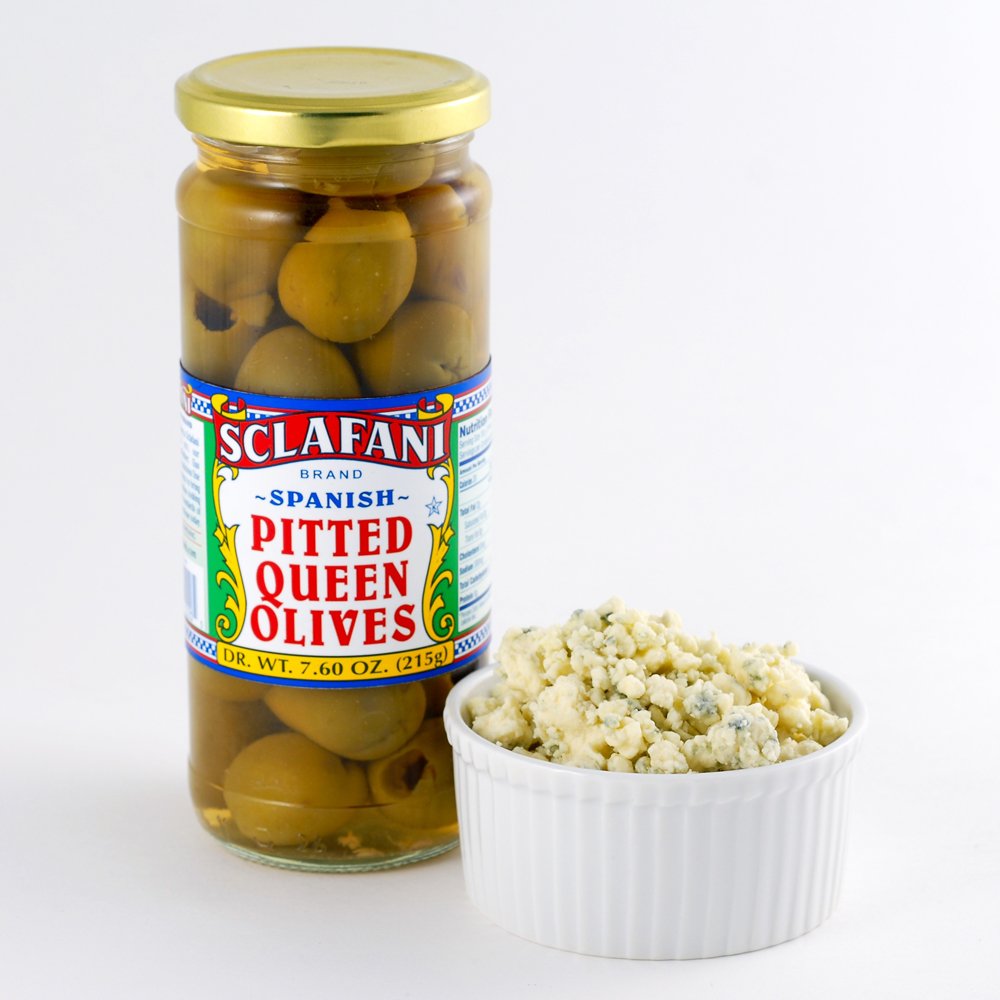 Colossal Pitted Olives In 16 Fl Oz Jars To Make The Best Blue Stuffed