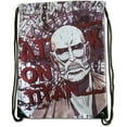thumbnail image 1 of Colossal Titan Red Anime Drawstring Backpack, 1 of 1