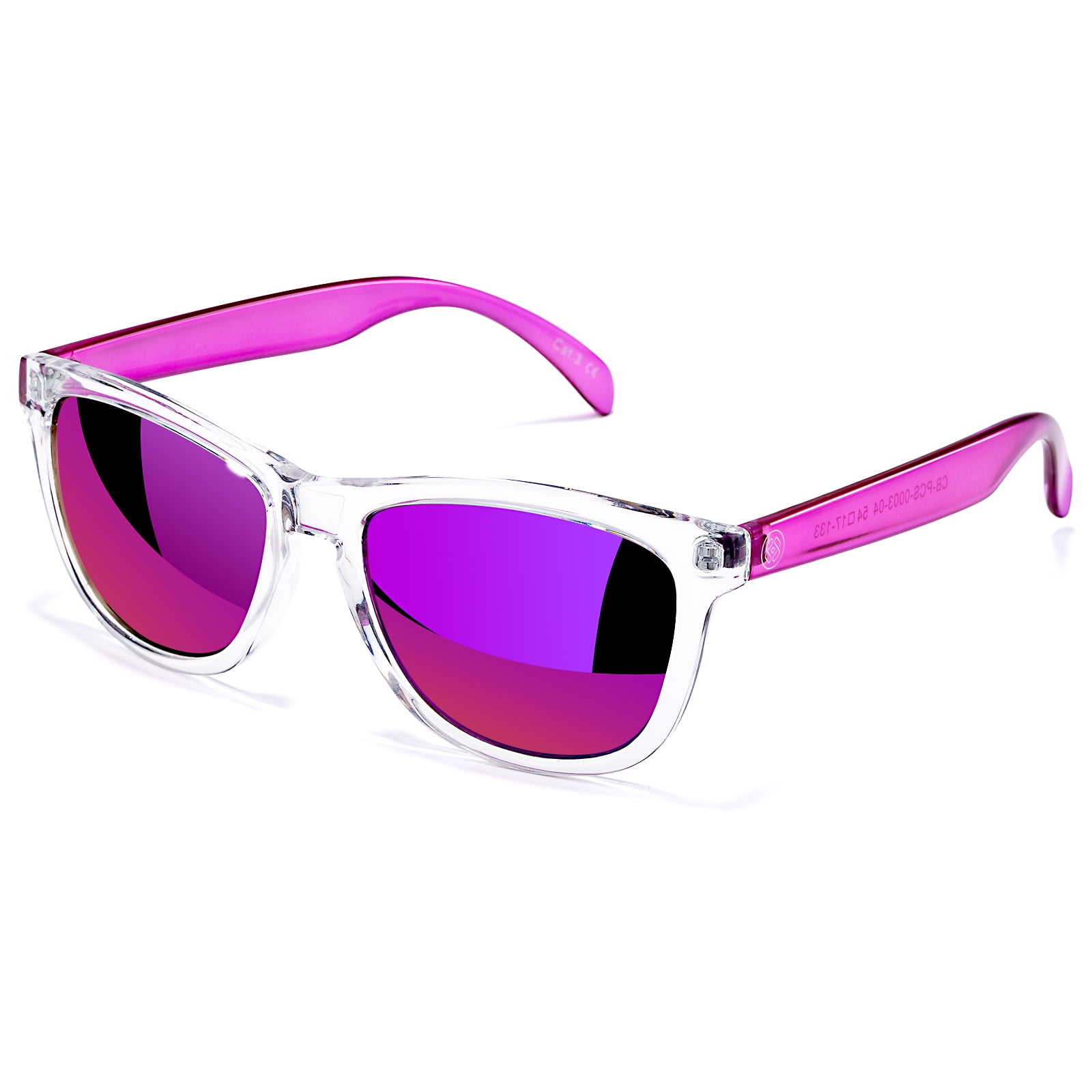 Colossein Womens Sunglasses UV400 Mirrored Lens Fit for Outdoor Vacation Driving Purple