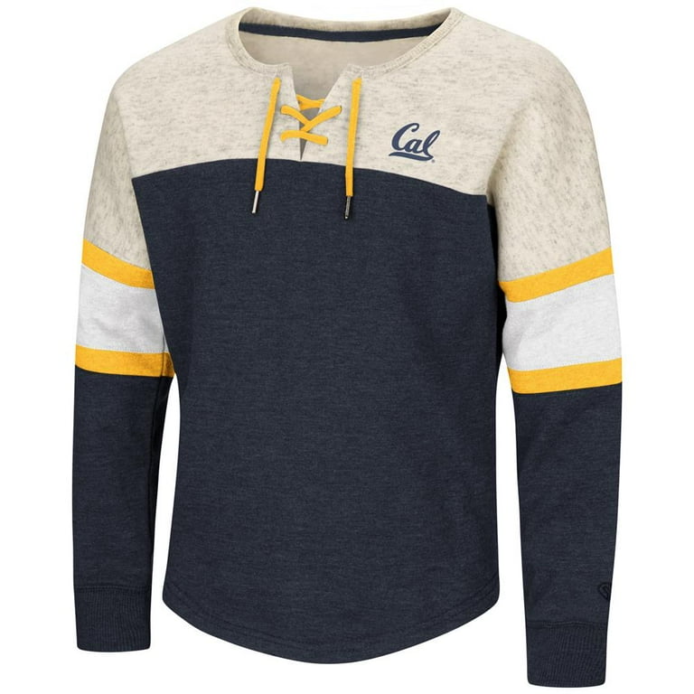 Colosseum Cal Berkeley Golden Bears Girls Sweatshirt Oversized