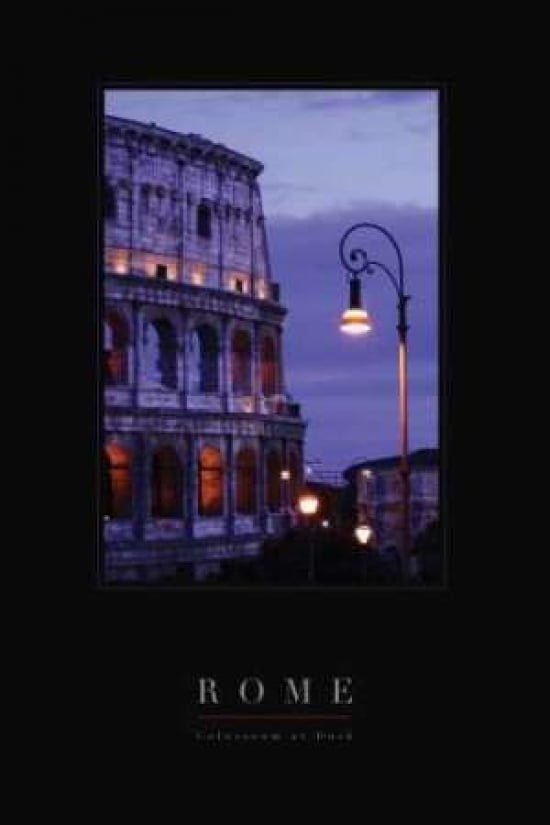 Colosseum III Canvas Art - John Warren (24 x 36)
