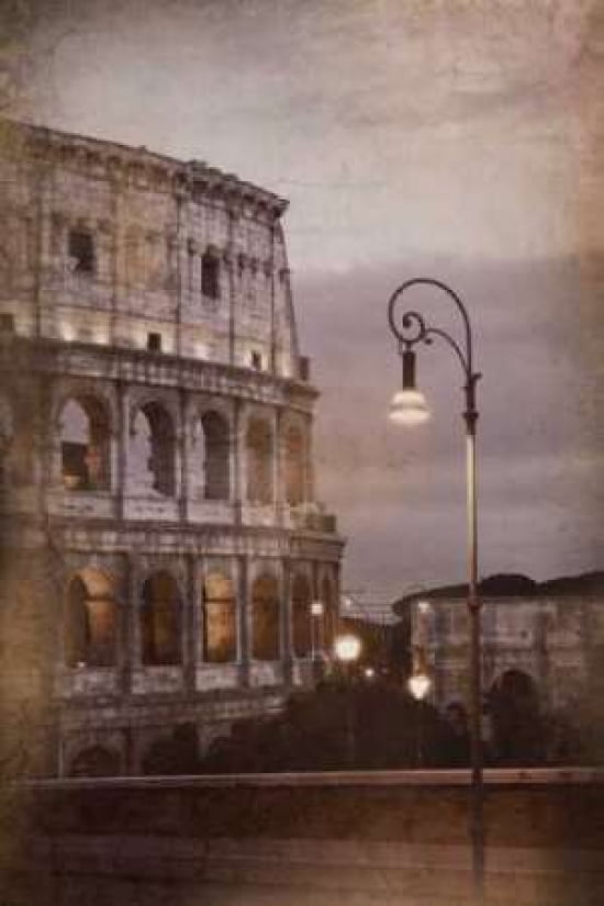 Colosseum IV Canvas Art - John Warren (24 x 36)