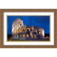 thumbnail image 1 of Colosseum, Rome Italy 2x Matted 40x28 Large Gold Ornate Framed Art Print by The Cityscape Art Print Series, 1 of 2