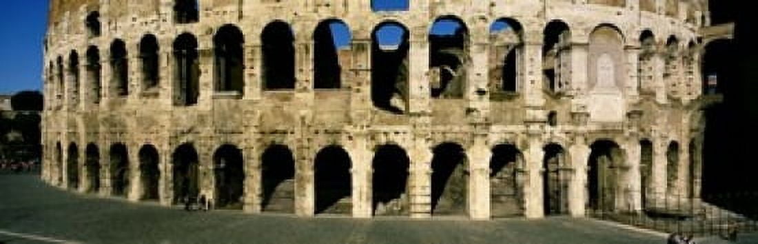 Colosseum Rome Italy Canvas Art - Panoramic Images (18 x 6)