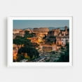 thumbnail image 1 of Colosseum & Ruins - Rome Lazio Italy Photography White Framed Wall Art Print 16 x 20 inches, 1 of 3