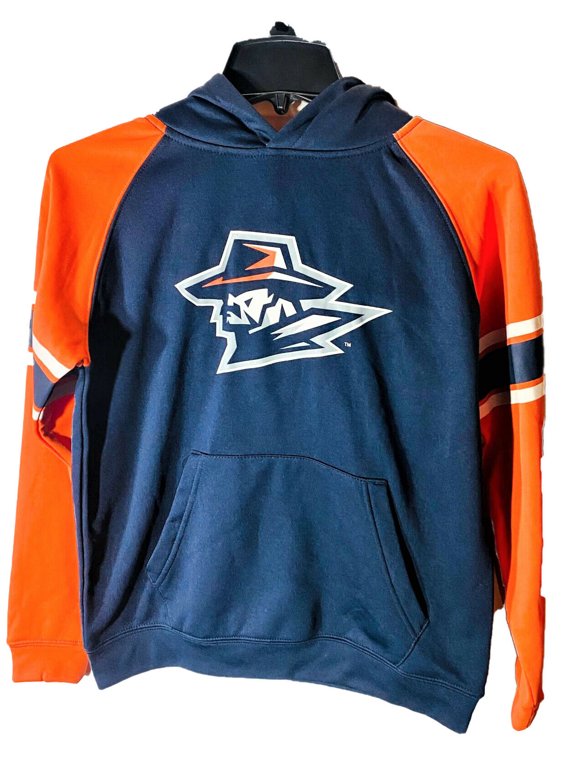 Colosseum UTEP Miners Pullover Hoodie Blue/Orange - Small