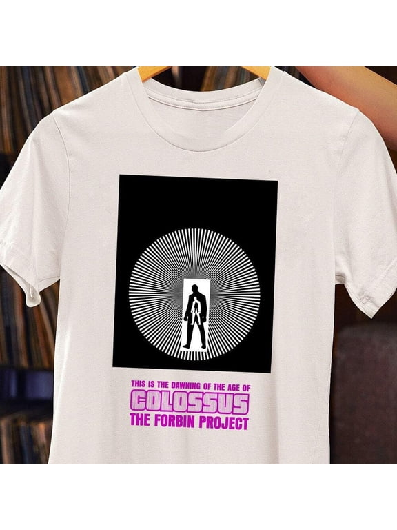 Colossus: The Forbin Project t-shirt, classic sci-fi film apparel, 70s science f