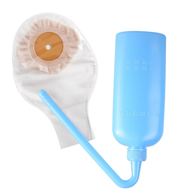 Colostomy Bag Cleaning Tool, 230ml Plastic Wash Bottles Portable ...