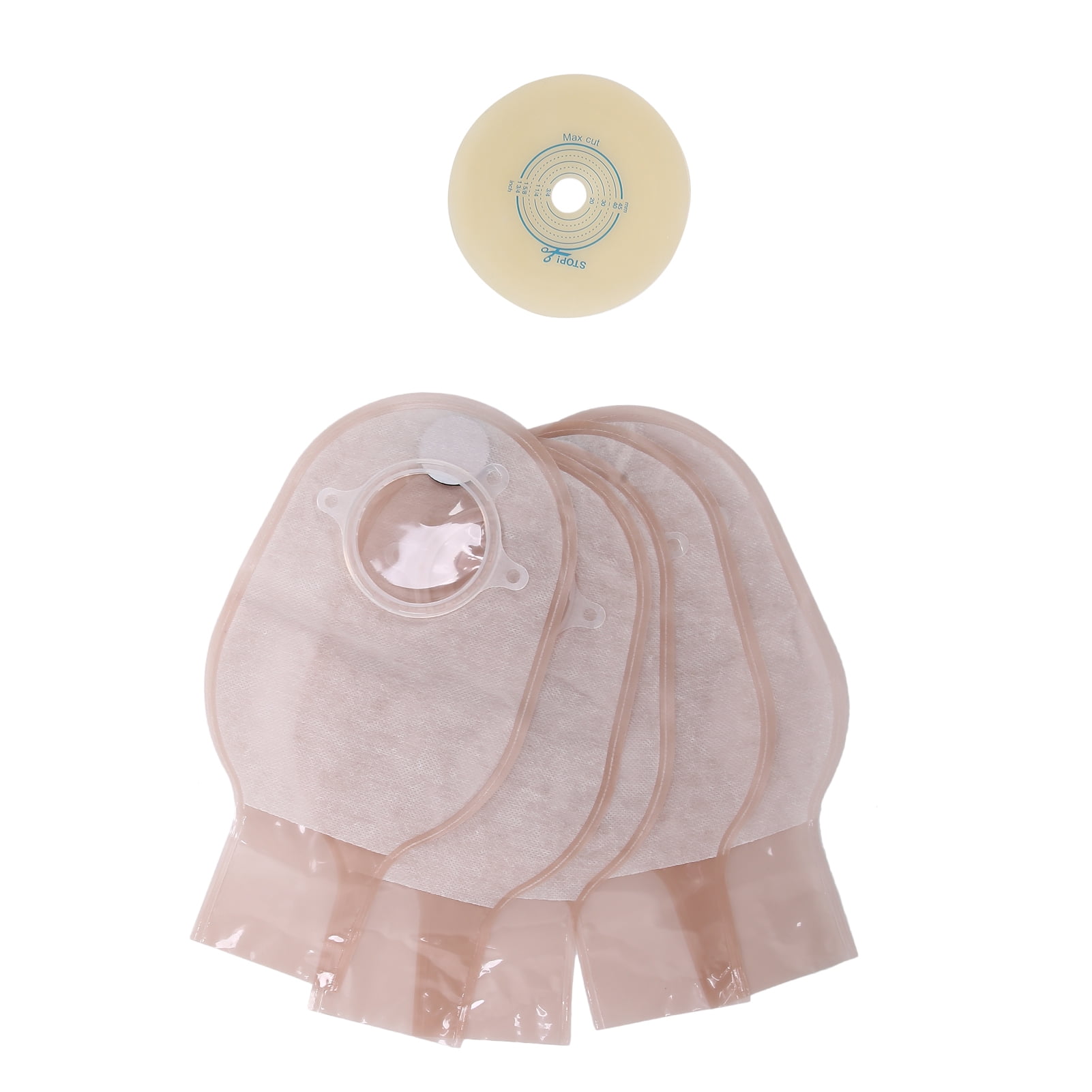 Colostomy Bag, Skin Color Design Ostomy Ileostomy Bag Effective Prevent