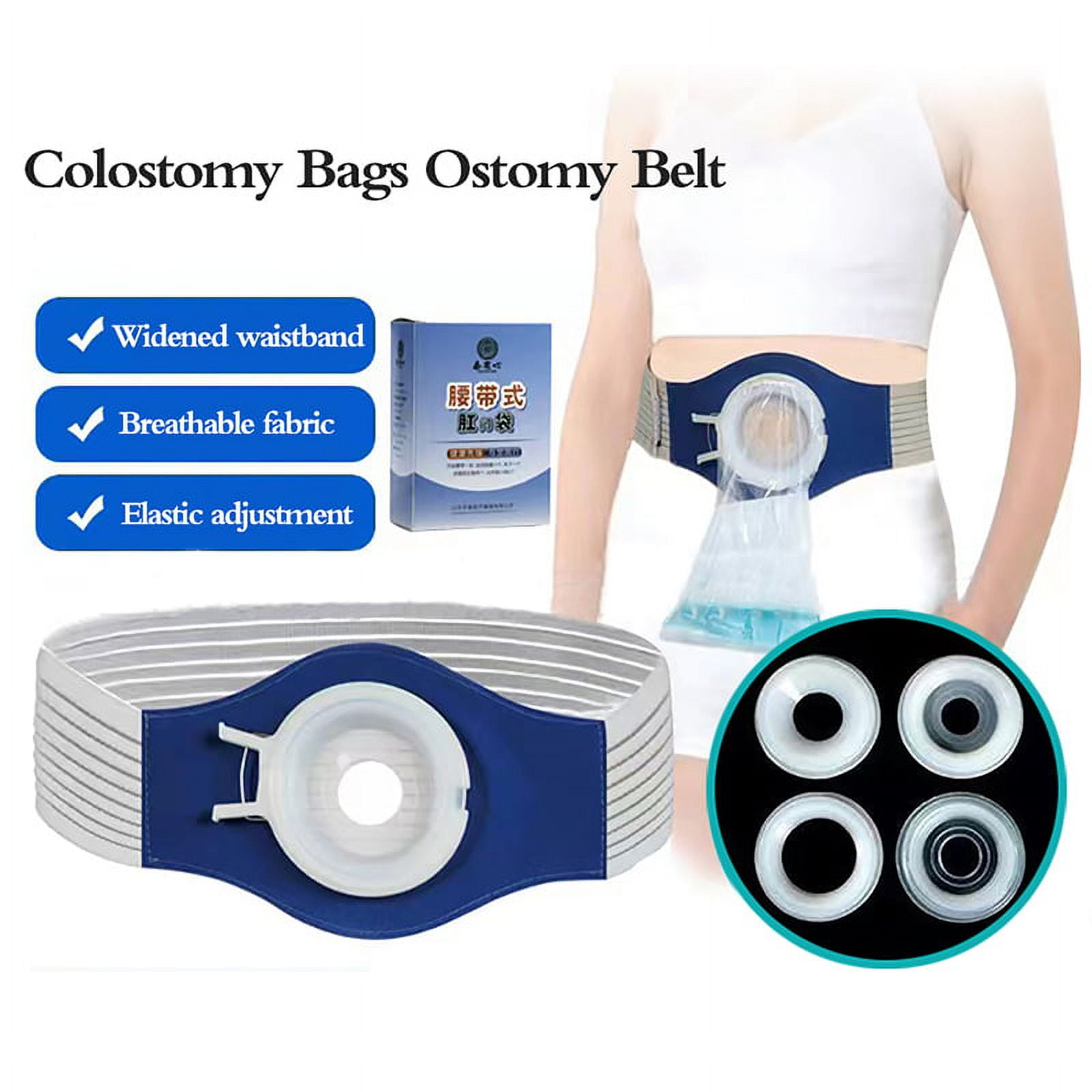 Colostomy Bags Ostomy Belt Drainable Urostomy after Ileostomy Pouch