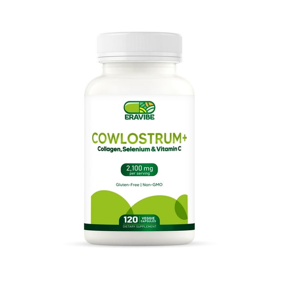 Colostrum + Collagen + Vitamin C & Selenium , 120 capsules