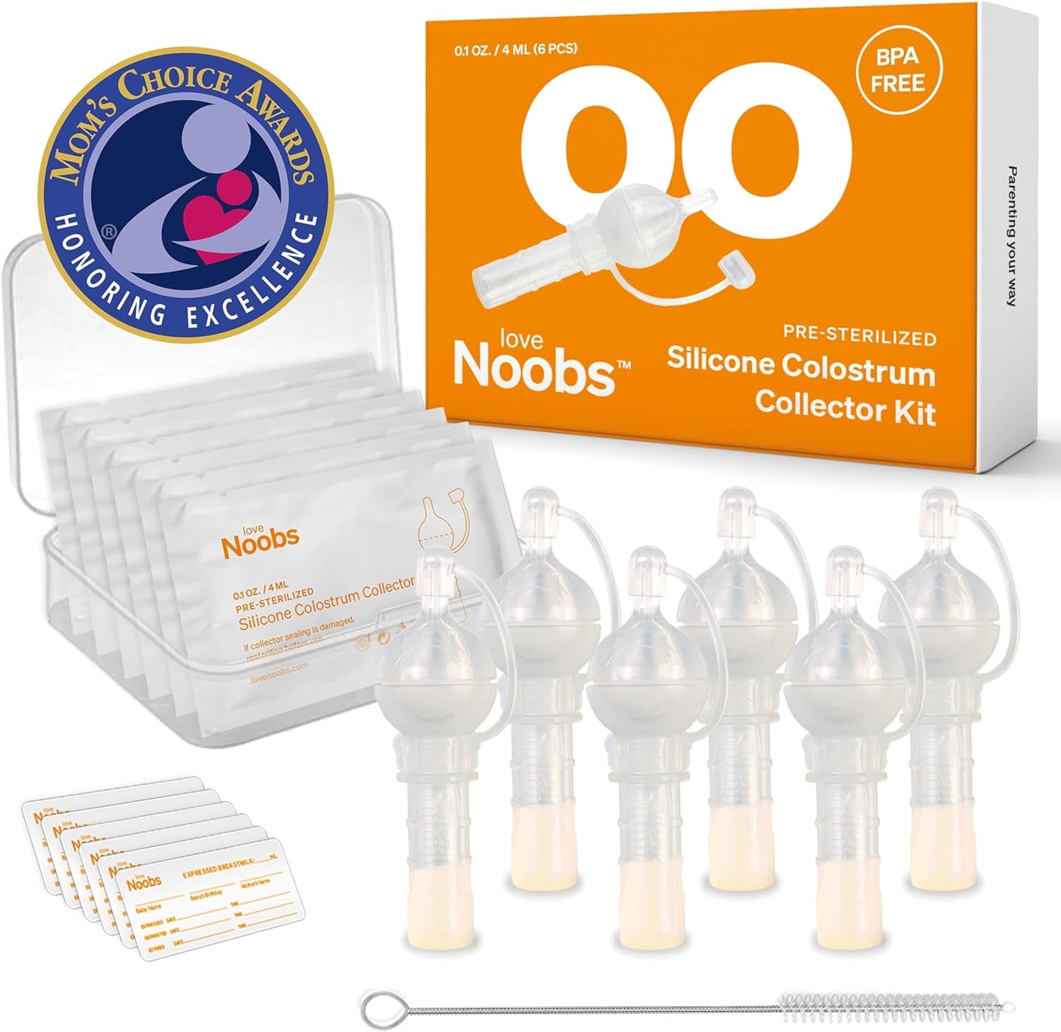 Colostrum Collector Kit by LoveNoobs, 6x4ml