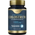 thumbnail image 1 of Bovine Colostrum Supplement 1000mg - with 20% Immunoglobulins (IgG) for Immune Support, Energy & Gut Health, SP Colostrum Powder Pills, Gluten Free, Non-GMO & Bottled in USA - 60 Capsules, 1 of 9