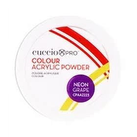 Colour Acrylic Powder - Neon Grape by Cuccio Pro for Women - 1.6 oz