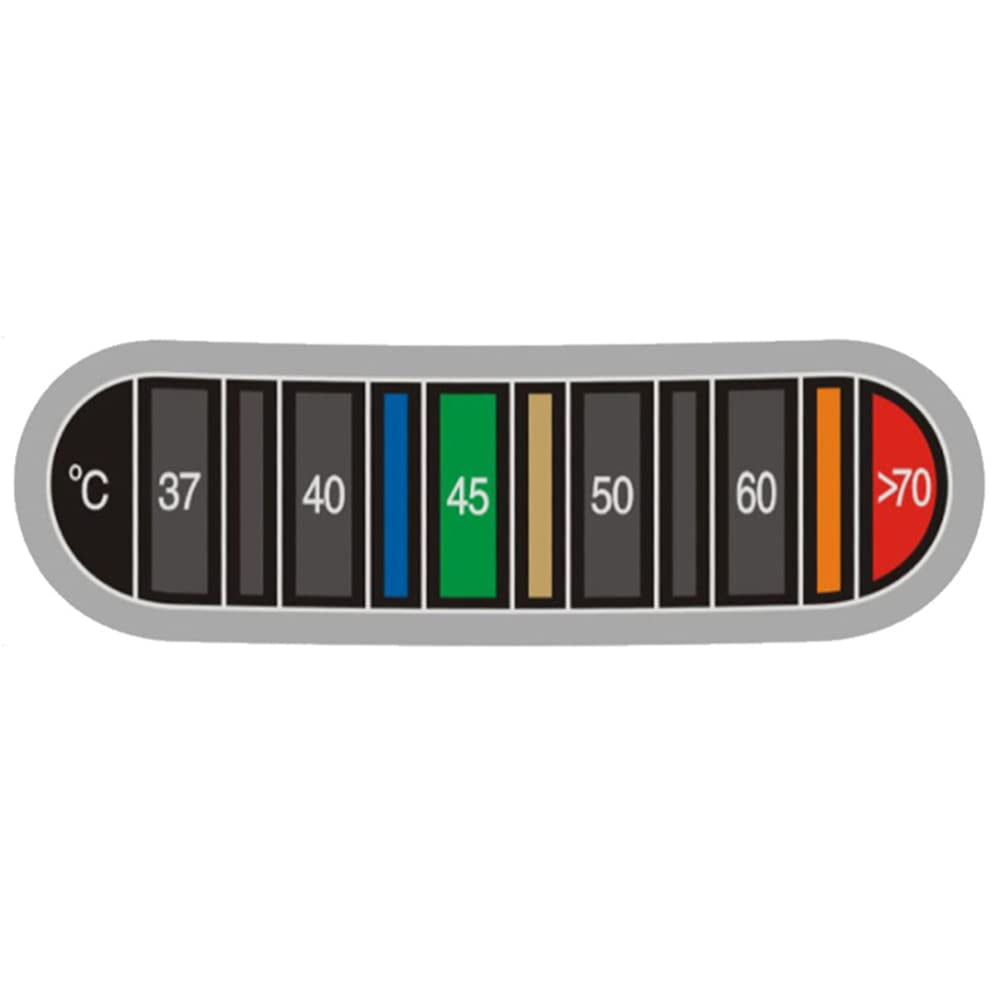 Colour Change Thermometer Stickers, Stick On Coffee Cup Color Changing ...