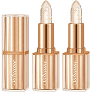 Colour Changing Lipstick, Long Lasting Lipstick for Women, Gold leaf Lipstick 3.5g * 2