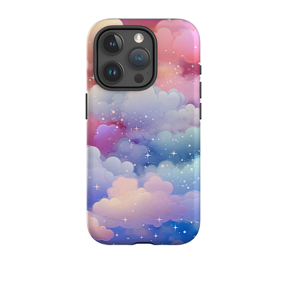 Colour Clouds II Abstract Art Phone Case for iPhone 16 15 14 13 12 11 Pro Max