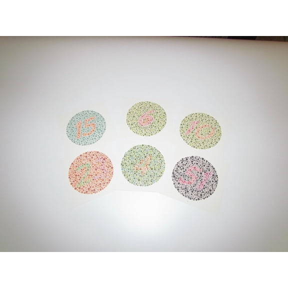 BASCH Colour Deficiency Test Card for Children (Set of 15 Cards)