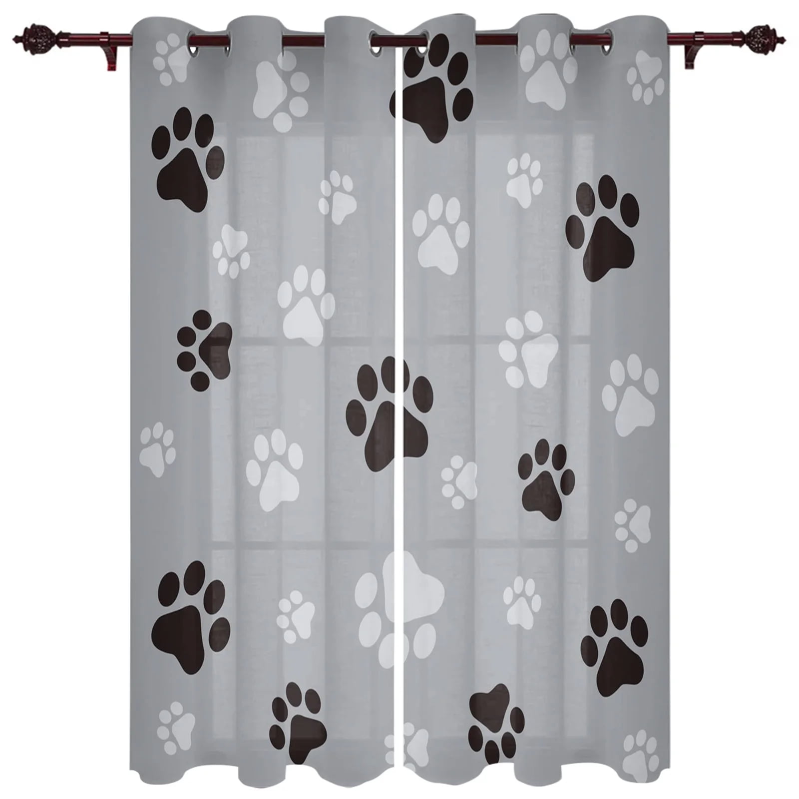 Paw of the Wild Quilted Curtains NCU0NXD912