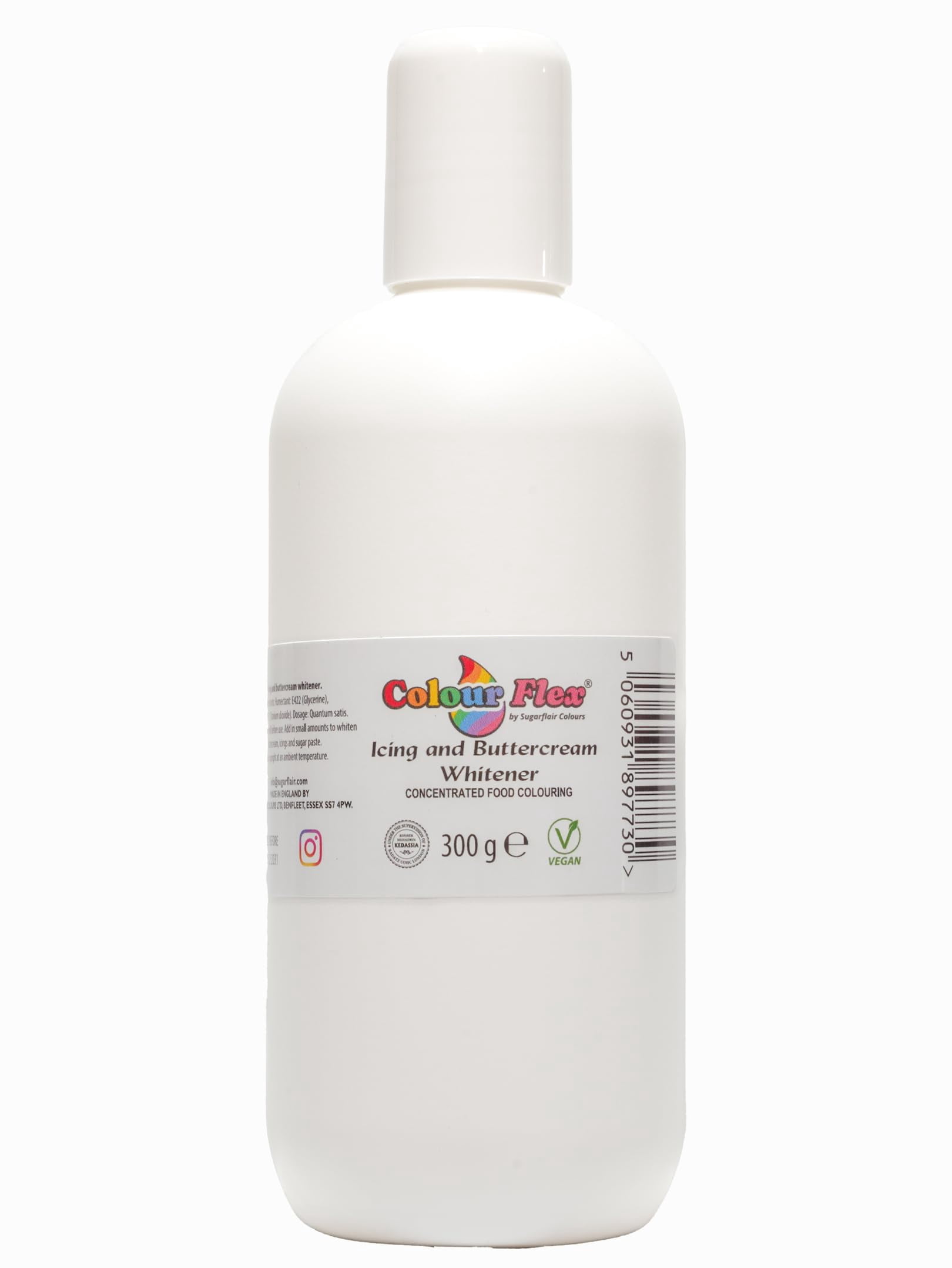 Colour Flex Icing Whitener 300g - White Food Colouring for Whitening ...