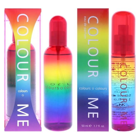 Colour Me Colours Kit by Milton Lloyd for Women - 2 Pc Kit 1.7oz Colour Me Colours EDP Spray, 3.4oz Colour Me Colours EDP Spray