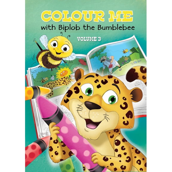 Colour Me with Biplob the Bumblebee Volume 3 Coloring Book by Abhishek Talwar (Author) For Age 3 to 7