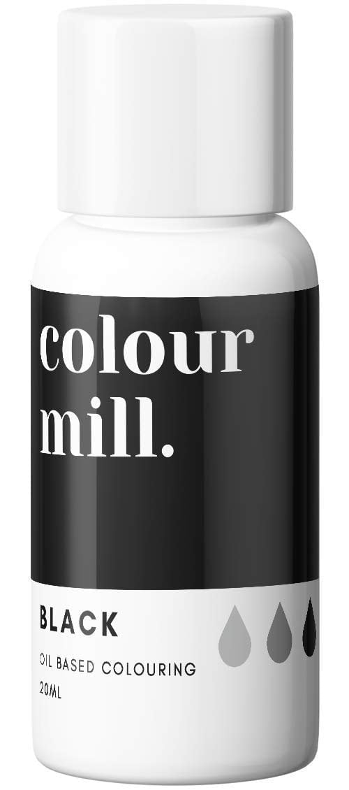 Colour Mill Black Oil Based Food Coloring, 0.67 fl oz