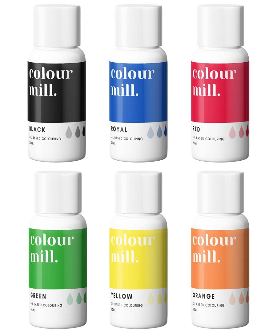 Oil Based Food Colouring  Colour Mill Food Colourings