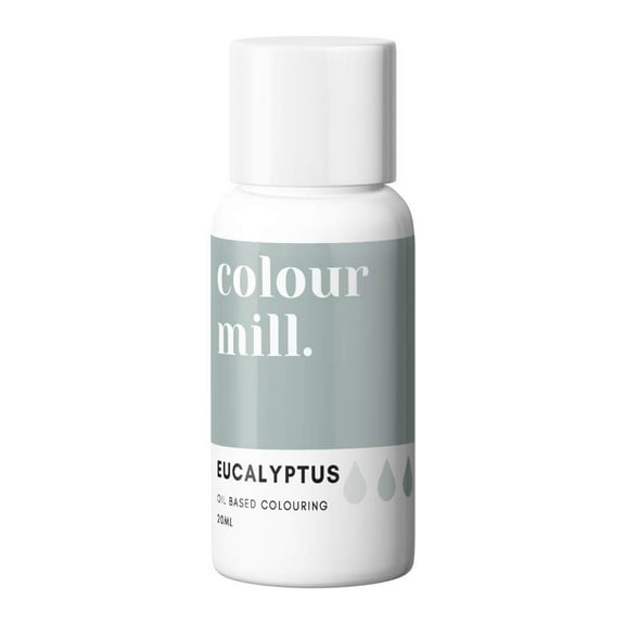 Colour Mill Oil-Based Food Coloring, 20 Milliliters Eucalyptus