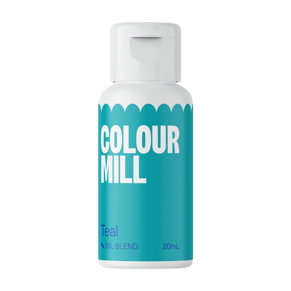 Colour Mill Oil-Based Food OLF24 Coloring, 20 Milliliters Teal