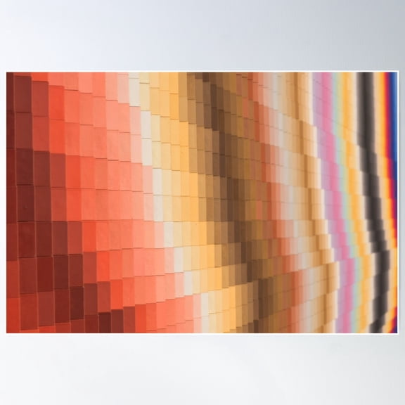 Colour Pallette Poster Wall Art, Modern Wall Decor For Living Room Bedroom, 8x12 UNFRAMED