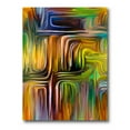 thumbnail image 1 of Colour Spiral Fusion I 30 in x 40 in Painting Canvas Art Print, by Designart, 1 of 4
