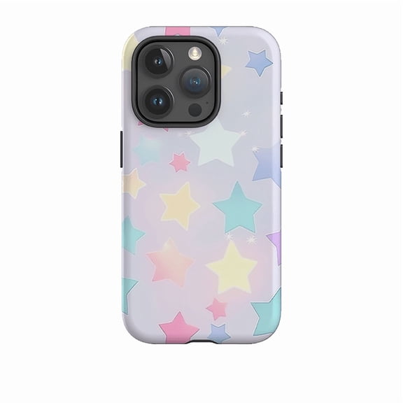 Colour Stars III Cute Colorful Phone Case for iPhone 16 15 14 13 12 11 Pro Max