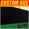 thumbnail image 1 of Colour Tree Black Fence Screen, 100% Virgin (Non-Recycled) HDP, 6' x 10', 1 of 9