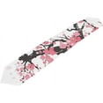 thumbnail image 1 of ColourLife Table Runner Cherry Tree Drawing Washable Table Cloth Runner for Holiday Home Wedding Table Top Decoration 13x70 Inches, 1 of 5